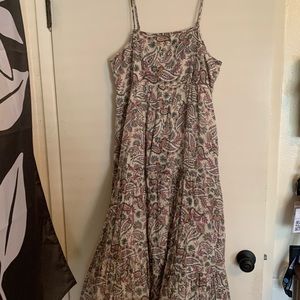 Funky print maxi dress